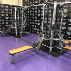 Life Fitness Signature Series MJ8 Dual Adjustable Pulley 8 Station Jungle Gym w/Assisted Dip & Pull-up – 2019 Model LIKE NEW