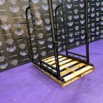 Loaded Commercial Power Rack Squat