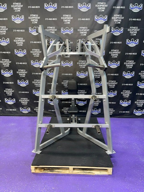 web12-11 Hammer Strength ISO Lateral Plate Loaded High Row