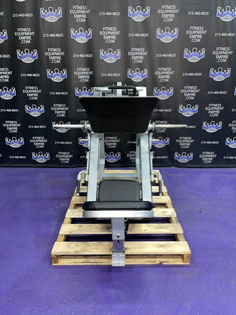 web12-12-3.jpg Precor Icarian 601 45 Degree Plate Loaded Linear Leg Press Extra Loading Horn