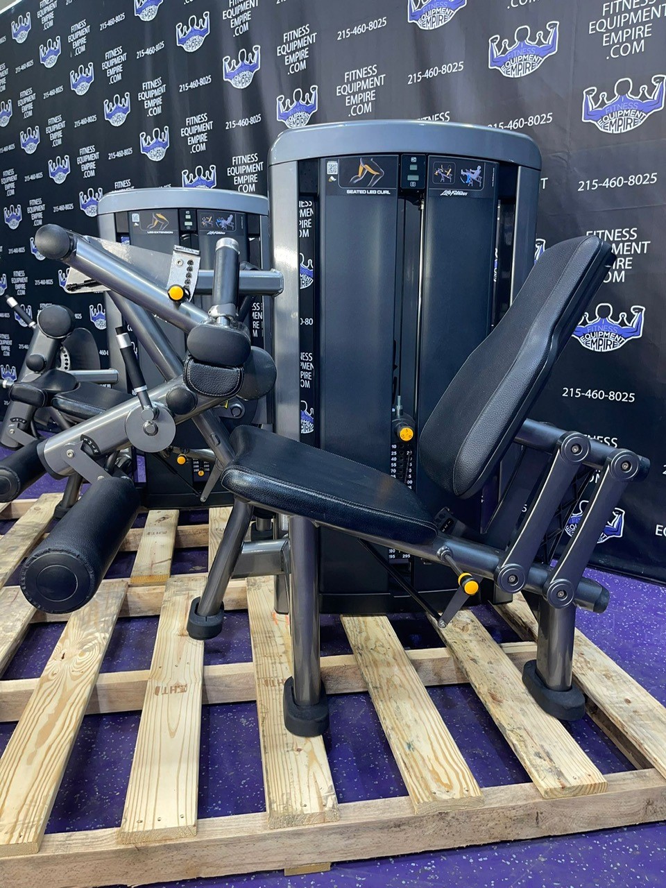 web12-2-3.jpg Life Fitness Insignia Leg Extension & Leg Curl Matching Pair – Newest Model – Stunning