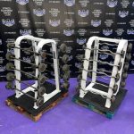 Ivanko 20-110 lb. EZ Curl & Straight Bar Package w/Precor Icarian Racks Ivanko 20-110 lb. EZ Curl & Straight Bar Package w/Precor Icarian Racks