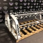 Precor Icarian Prostyle Dumbbell Saddle Rack Matching Pair – Refurbished