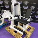 Precor Icarian Leg Extension & Seated Leg Curl Matching Pair – Compact & Super Clean