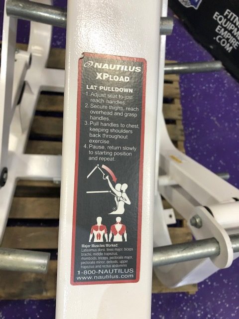 web13-15-3.jpg Nautilus XPload ISO Lateral Plate Loaded Leverage Pulldown