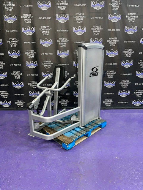 web13-20 Cybex VR3 Seated Dip Chest & Tricep Press w/Swivel Handles