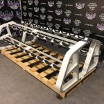 Precor Icarian Prostyle Dumbbell Saddle Rack Matching Pair – Refurbished