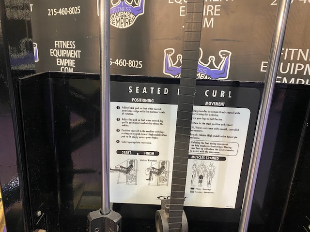 web13-6 Cybex VR2 Leg Extension & Seated Leg Curl Pair