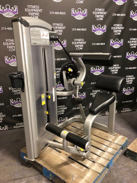 web14-1 Cybex VR3 Abdominal Crunch & Back Extension Matching Pair