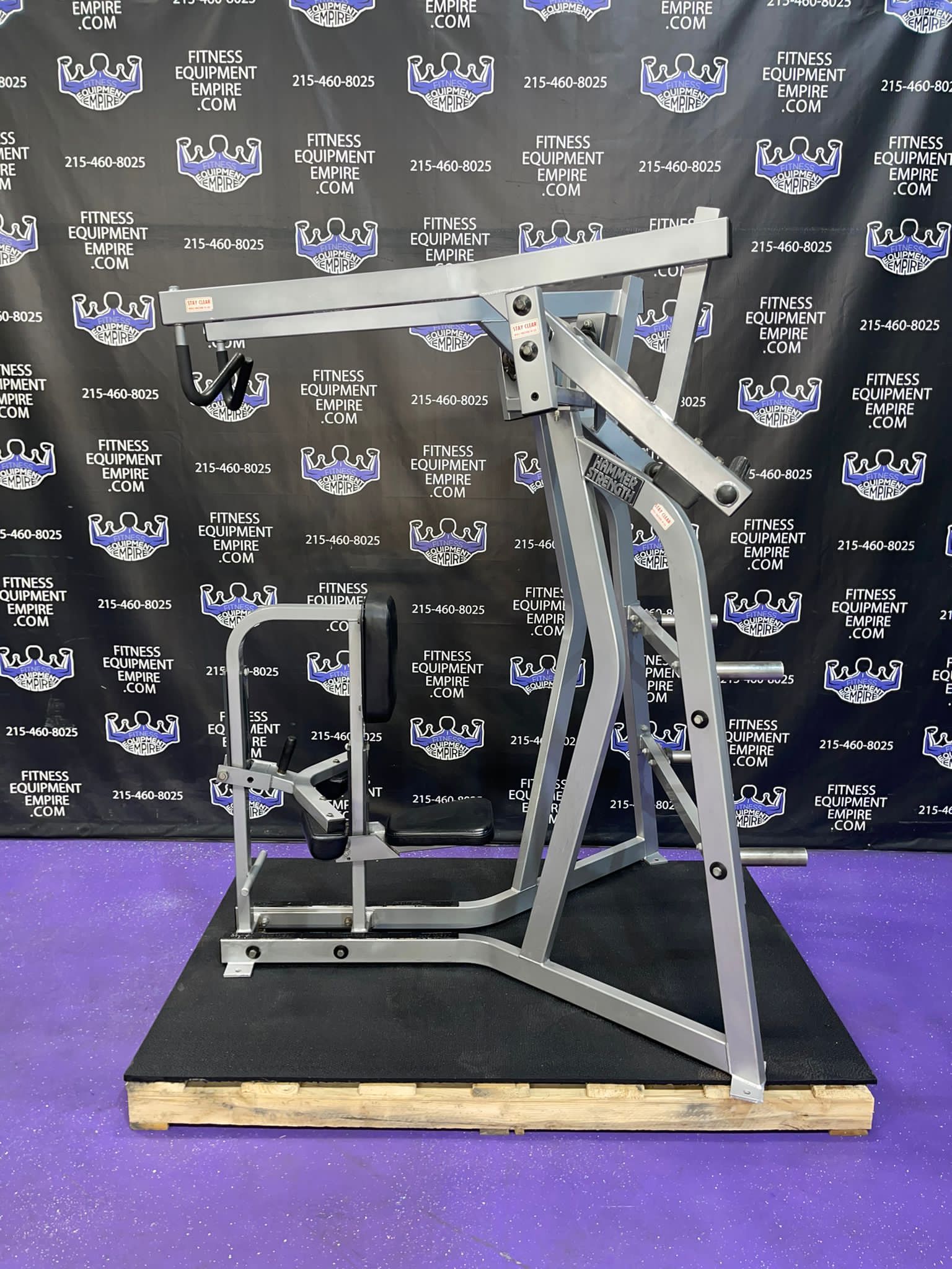 web14-10 Hammer Strength ISO Lateral Plate Loaded High Row