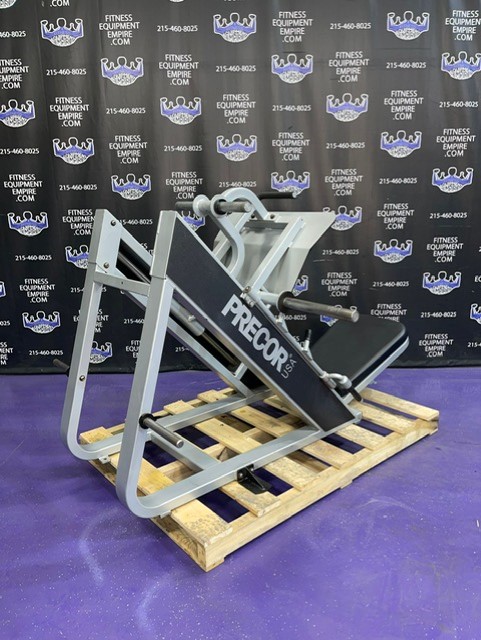 web14-11-2.jpg Precor Icarian 601 45 Degree Plate Loaded Linear Leg Press Extra Loading Horn