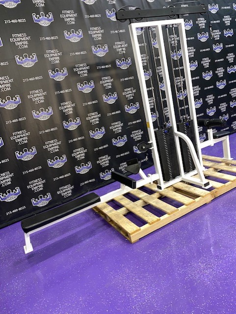 web14-12-2.jpg Streamline Lat Pulldown & Low Row Combo Unit w/300 lb. Stacks