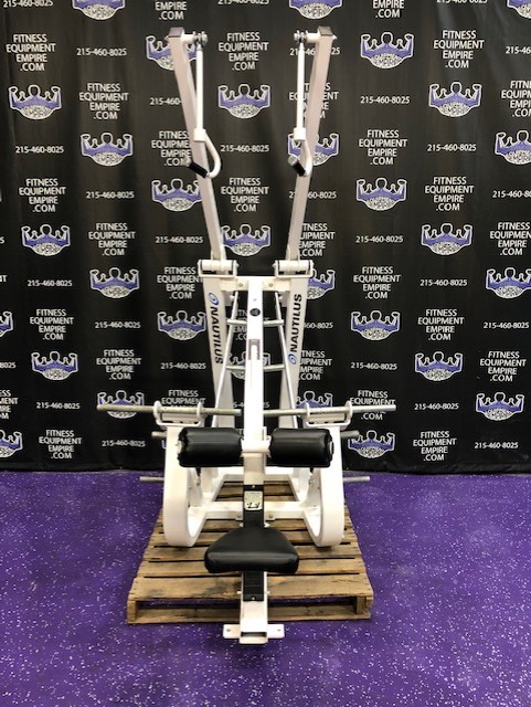 web14-15-1.jpg Nautilus XPload ISO Lateral Plate Loaded Leverage Pulldown