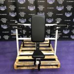 Original Gary Jones First Gen Hammer Strength Horizontal Bench Press & Seated Dip Combo – Refurbished