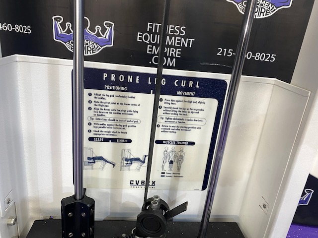 web14-17 Cybex VR2 Prone Lying Leg Curl