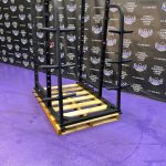 Loaded Commercial Power Rack Squat