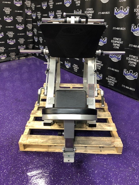 web14-21 BRAND NEW Empire 45 Degree Linear Platinum Leg Press – 4 Loading Horns