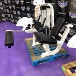 Precor Icarian Leg Extension & Seated Leg Curl Matching Pair – Compact & Super Clean