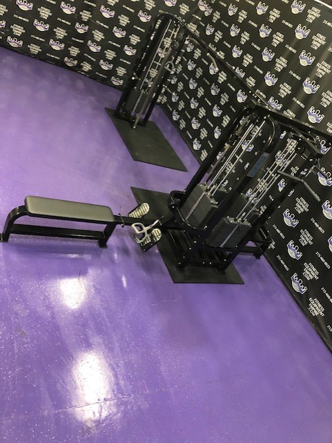 web14-5 Empire 5-Stack Jungle Gym Dual Adjustable Pulley Cable Crossover – BRAND NEW