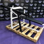 Original Gary Jones First Gen Hammer Strength Horizontal Bench Press & Seated Dip Combo – Refurbished