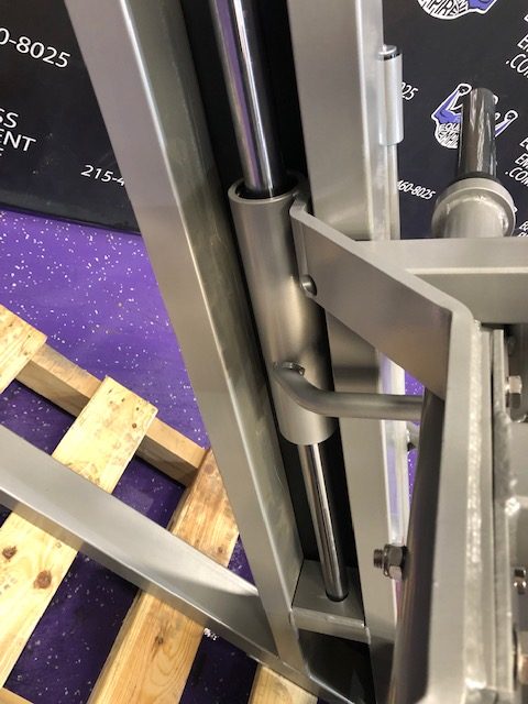 web15-18 BRAND NEW Empire 45 Degree Linear Platinum Leg Press – 4 Loading Horns