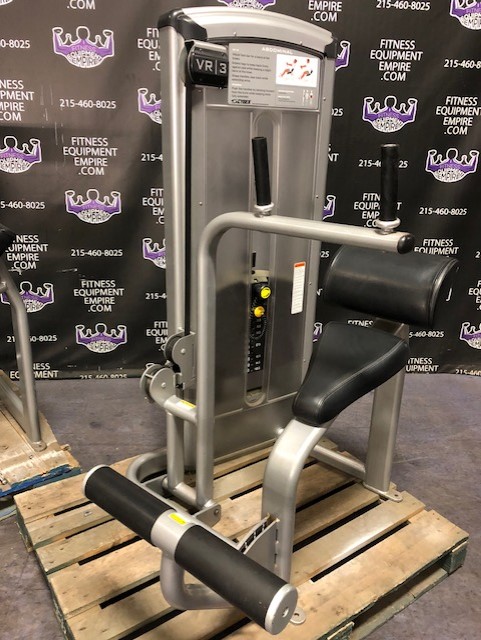 web15 Cybex VR3 Abdominal Crunch & Back Extension Matching Pair