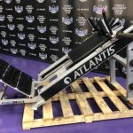 Atlantis Linear Hack Squat w/Adjustable Footplate Atlantis Linear Hack Squat w/Adjustable Footplate