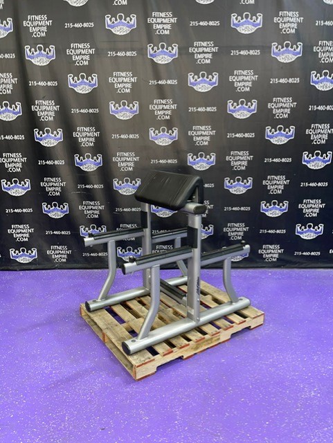 web16-11-2.jpg Life Fitness Signature Series Double Sided Standing Preacher & Spider Curl