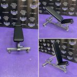 Hammer Strength 0-90 Adjustable Platinum Benches On Wheels