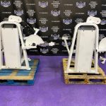 Precor Icarian Leg Extension & Seated Leg Curl Matching Pair – Compact & Super Clean