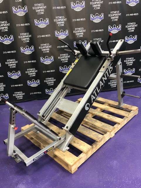 web16-6 Atlantis Linear Hack Squat w/Adjustable Footplate