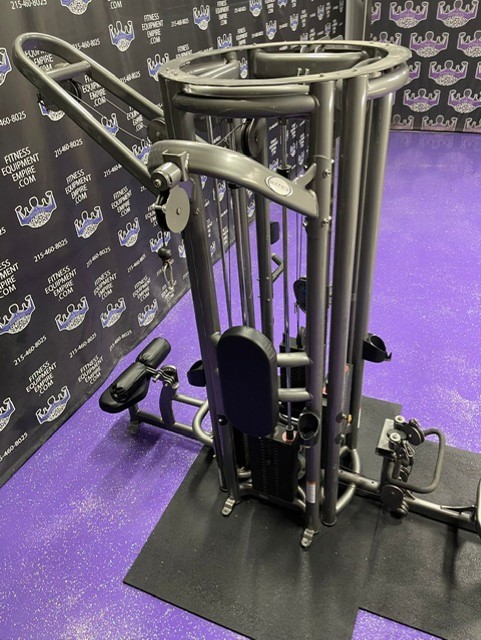 web17-3-8.jpg Matrix G3-MS40 4 Stack Jungle Gym w/300 lb. Stack