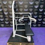Nautilus First Generation Chain Driven Low Friction Chest Press w/360 lb. Stack – RARE Nautilus First Generation Chain Driven Low Friction Chest Press w/360 lb. Stack – RARE
