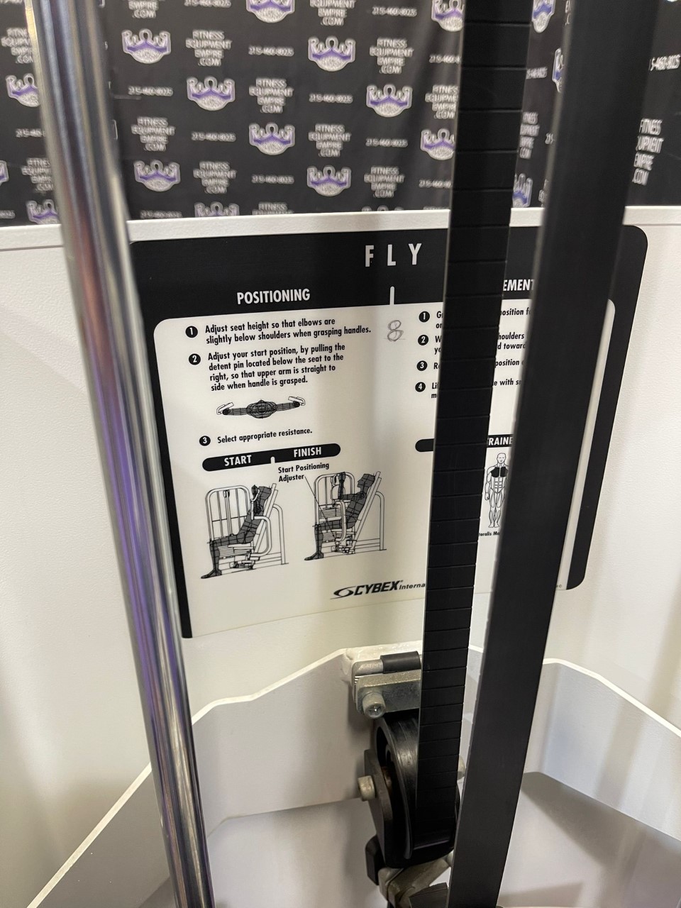 web18 Cybex VR2 Adjustable Pec Fly – Great for Shoulder Injuries