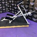 Bodymasters Chest Supported T Bar Lever Row w/Swivel Handles Adjustable Pad & Footplate – RARE