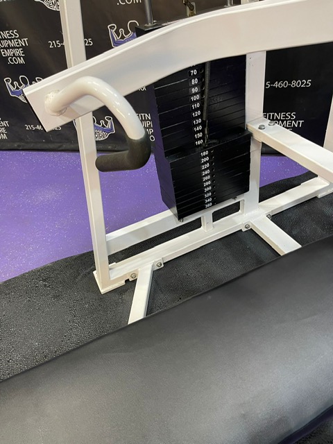 web18-5-2.jpg Nautilus First Generation Chain Driven Low Friction Chest Press w/360 lb. Stack – RARE