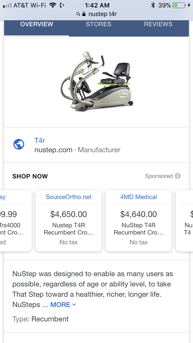 web19-1.png NuStep T4R Recumbent Trainer