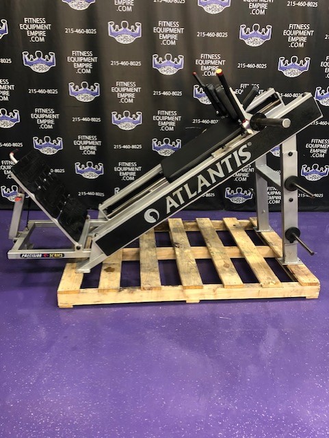 web19-5 Atlantis Linear Hack Squat w/Adjustable Footplate