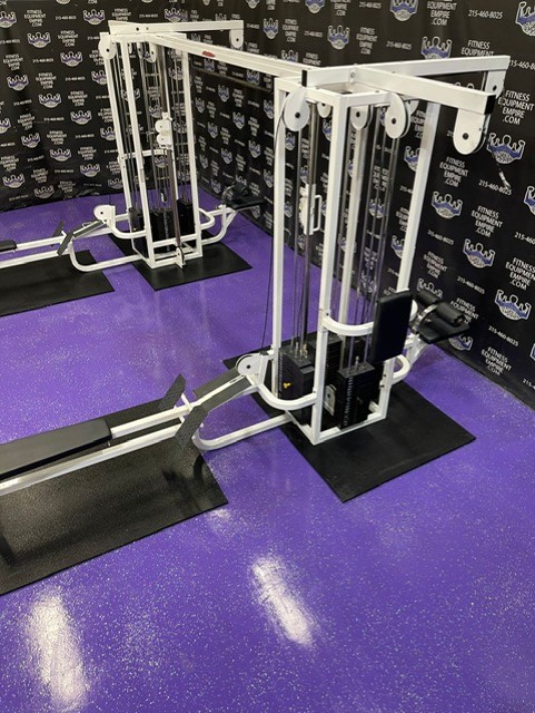 web2-3-6.jpg Life Fitness Dual Pulley 8 Stack Jungle Gym w/300 lb. Stacks