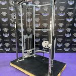 Life Fitness Pro CMDAP Dual Adjustable Pulley Functional Trainer w/Multi Grip Pull-up Bars