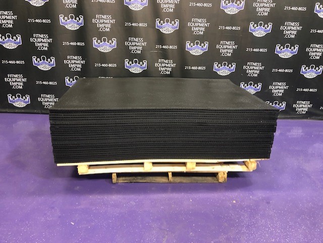 web21-14-1.jpg BRAND NEW Commercial Gym Mat Flooring w/Pebbled Grip Surface 6×4’ 3/4″