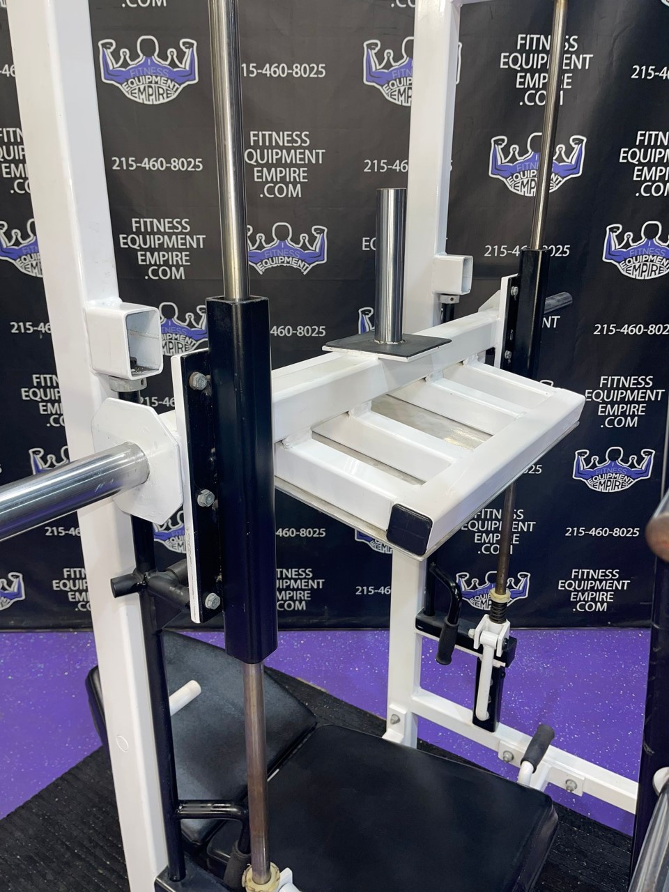web21-9 Atlantis Vertical Leg Press w/Triple Loading horns – RARE