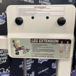 Flex Fitness Leg Extension w/285 lb. Stack – RARE