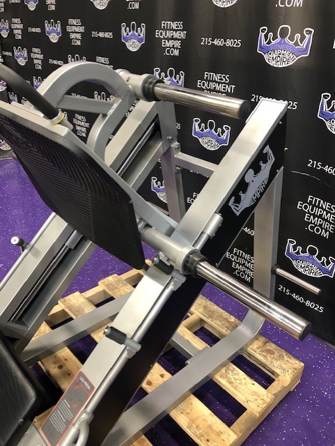 web23-13 BRAND NEW Empire 45 Degree Linear Platinum Leg Press – 4 Loading Horns
