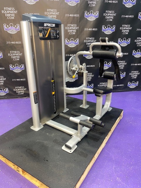 web23-3-2.jpg Precor Low Back Extension & Abdominal Crunch Combo Machine – Like New