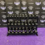 BRAND NEW Rubber Hex Dumbbell Sets & Pairs – Click for Options