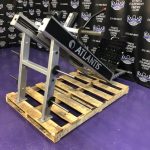 Atlantis Linear Hack Squat w/Adjustable Footplate Atlantis Linear Hack Squat w/Adjustable Footplate