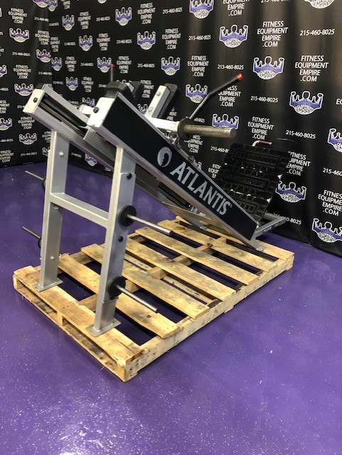 web23-6 Atlantis Linear Hack Squat w/Adjustable Footplate