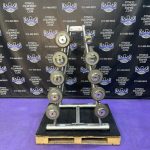 20-110 lb. Troy EZ Curl Bar Set w/Life Fitness Signature Rack