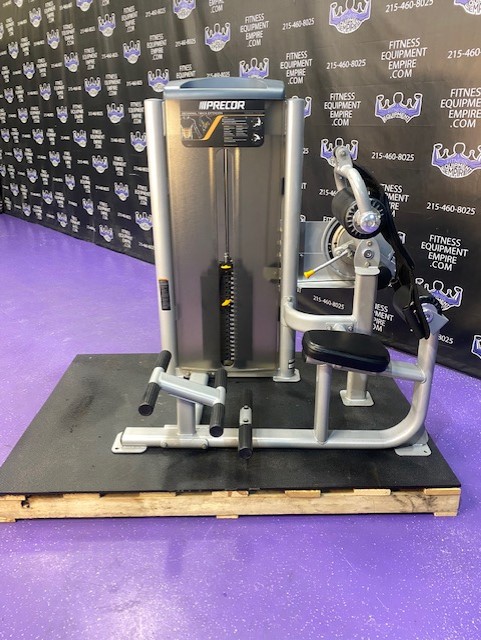 web24-3-1.jpg Precor Low Back Extension & Abdominal Crunch Combo Machine – Like New